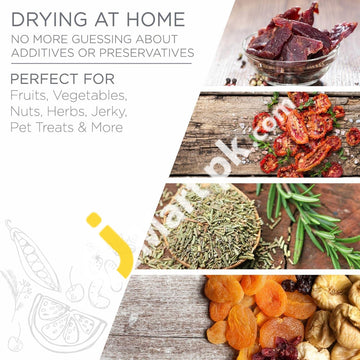 Meykey 4 Tray Digital Food Dehydrator With Temperature Control & Timer Bpa-Free 250W - Imported From